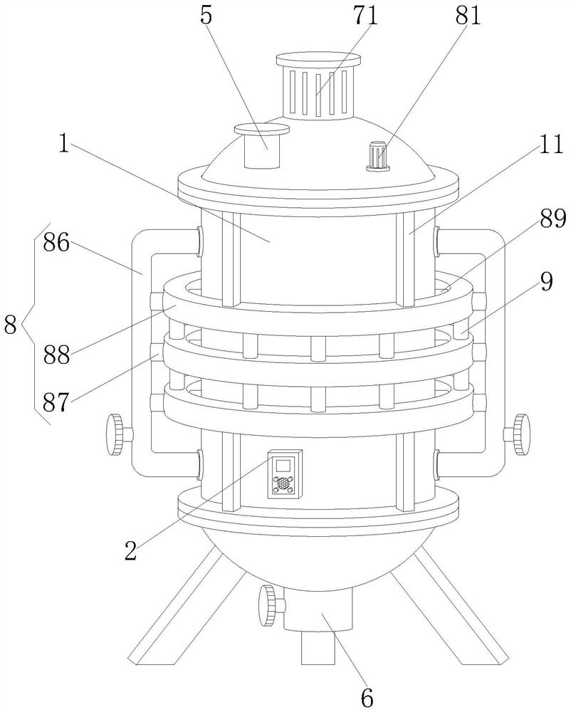 Western medicine dissolver with high dissolving efficiency