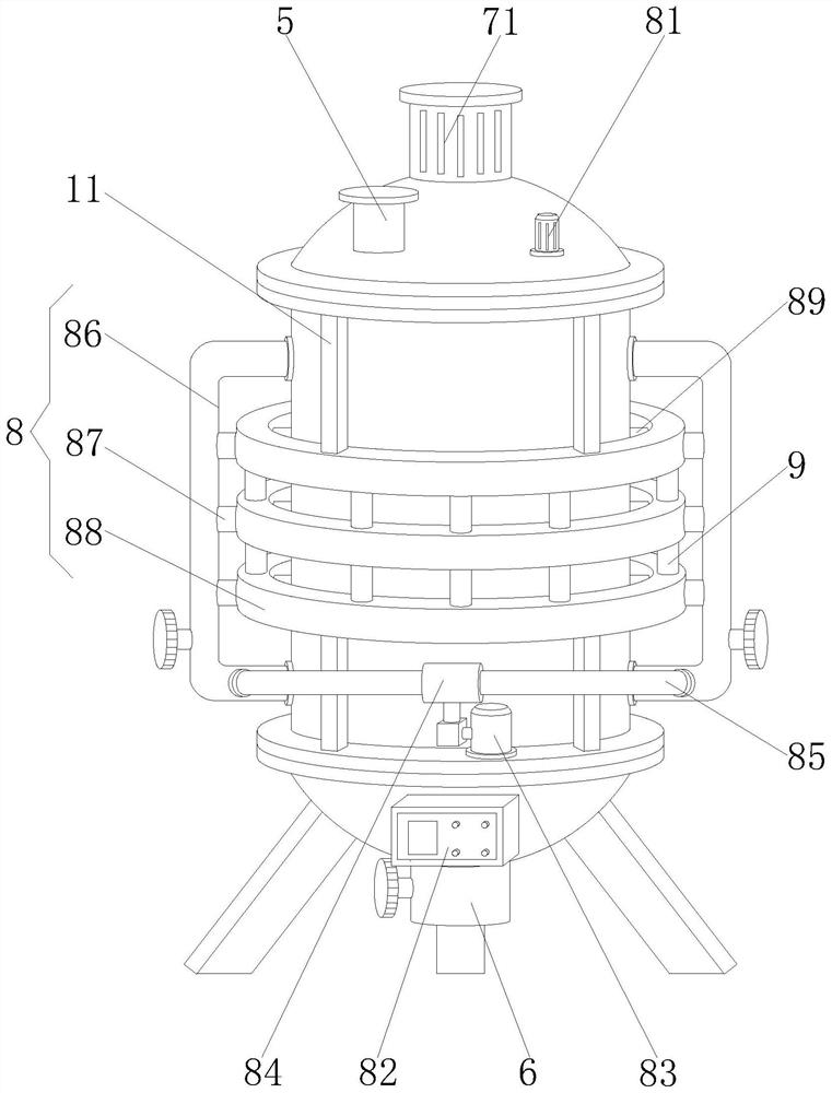 Western medicine dissolver with high dissolving efficiency