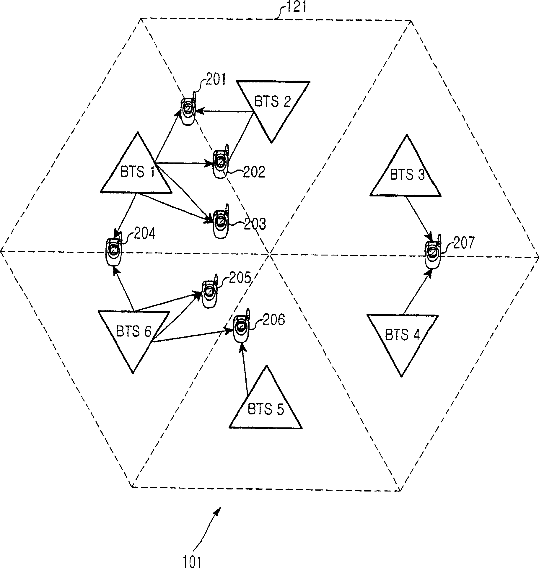 Apparatus and method for reducing paging channel loading for broadcast multicast services in a wireless network