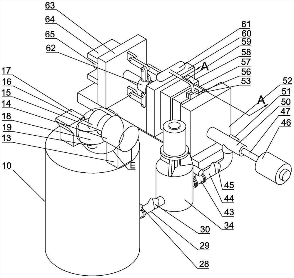 Heat preservation automatic quantitative feeding system for vacuum cold die casting