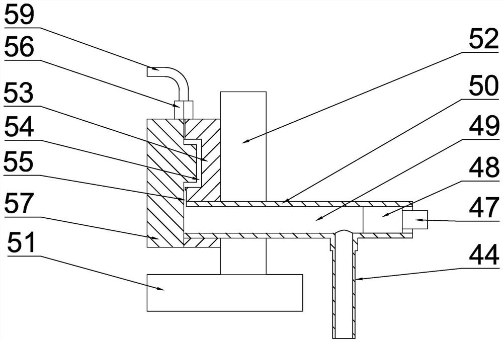 Heat preservation automatic quantitative feeding system for vacuum cold die casting