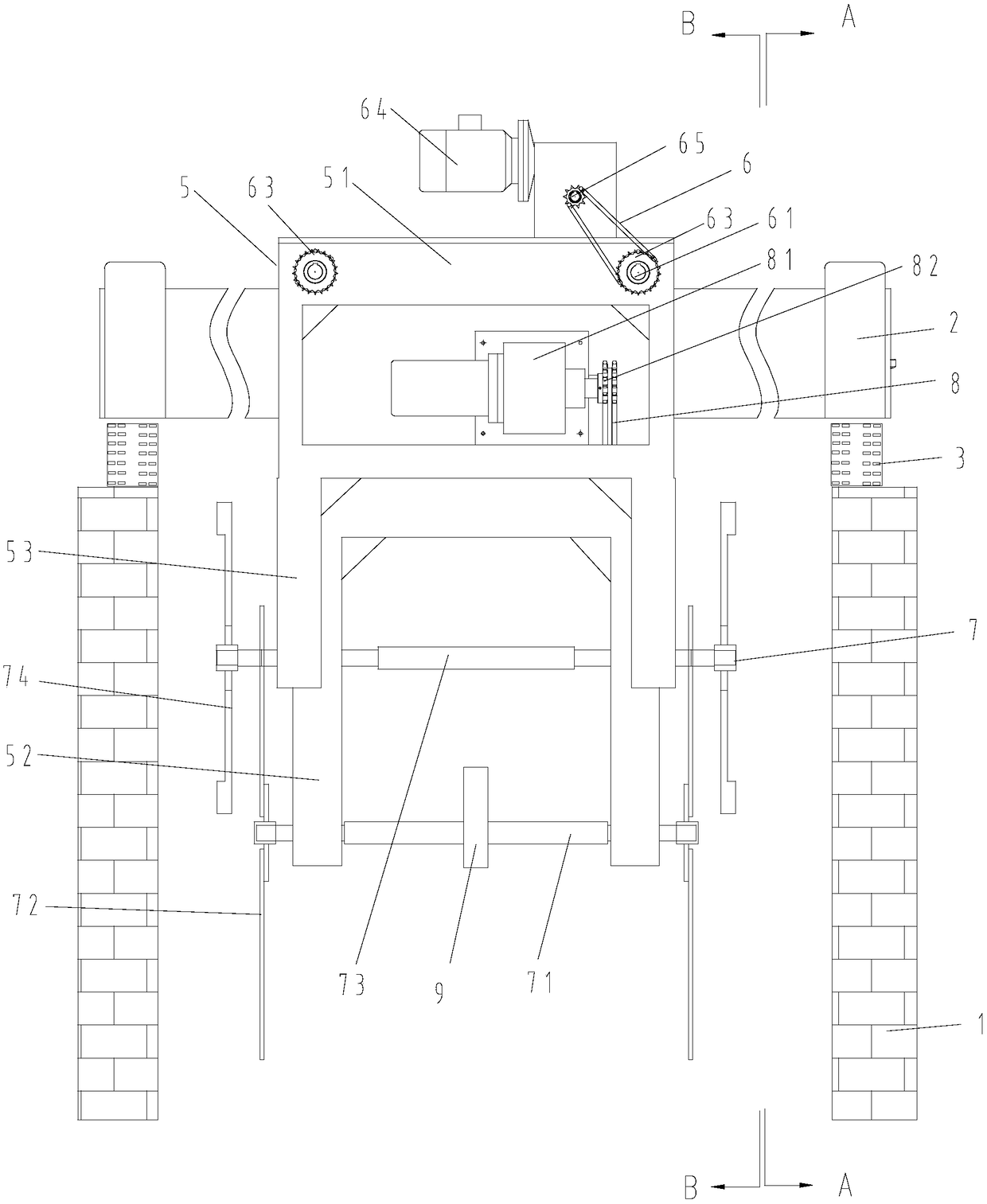 Multifunctional seeding, ripping and raking machine for fermentation bed