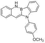 Synthesis method of boron-nitrogen benzocarbazole derivative