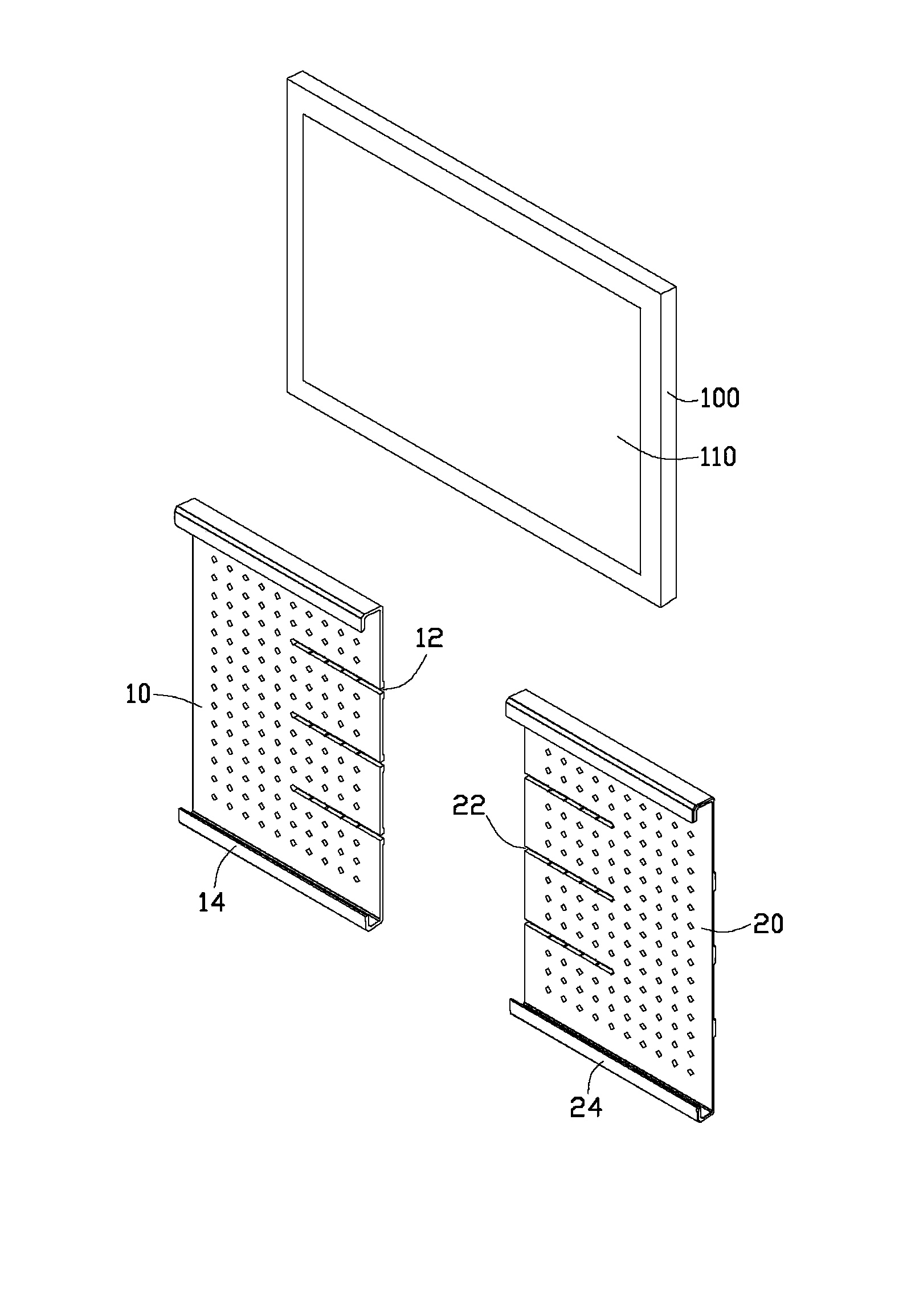 Electronic device support with protection function