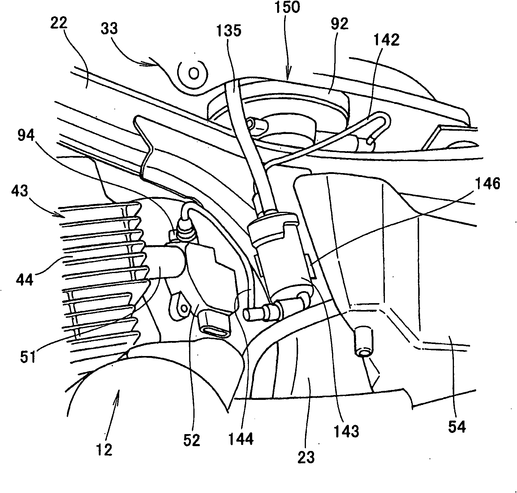 Vehicule fuel supply device and fuel filter structure