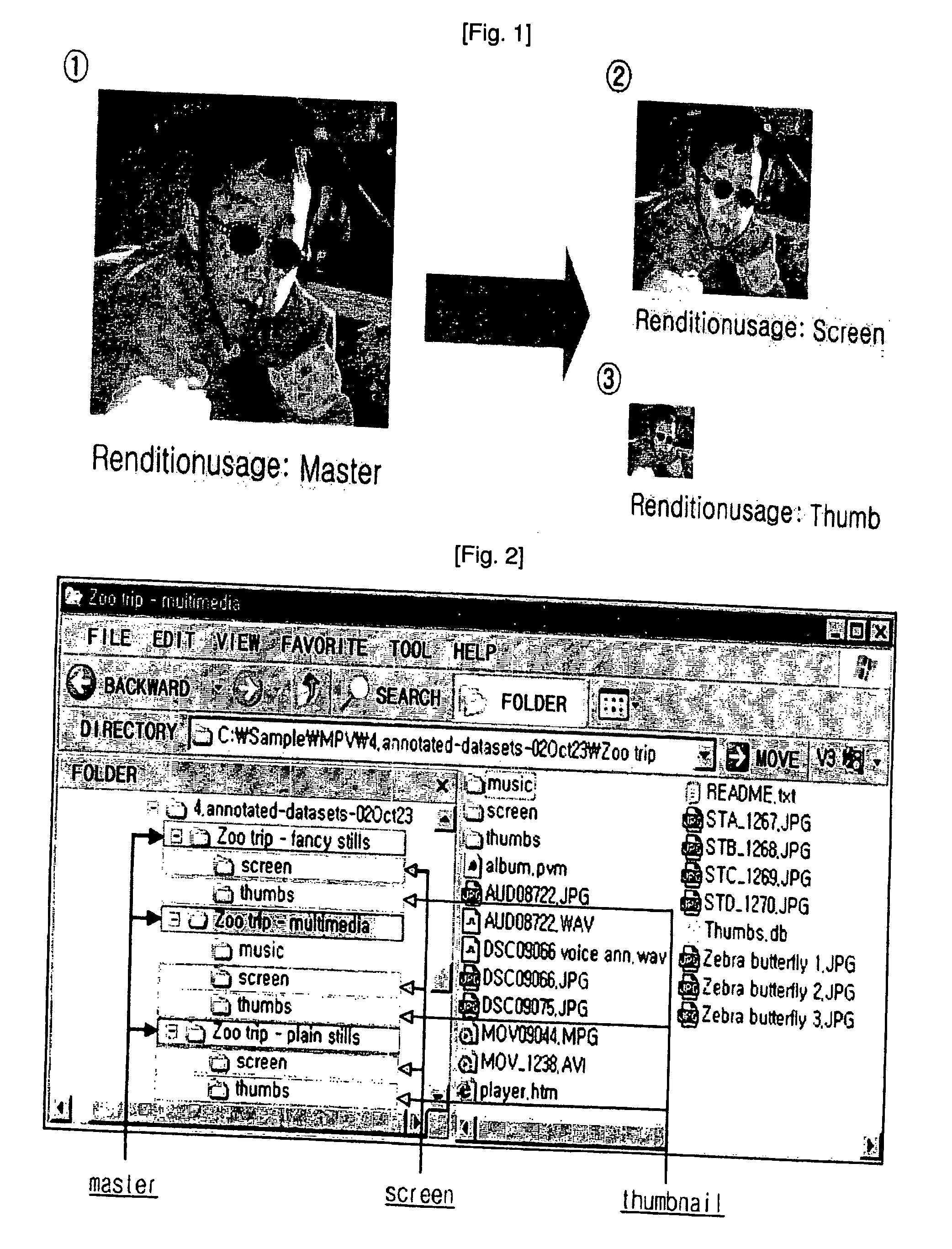 Method of efficiently managing multimedia content and storage medium storing therein multimedia content using the same