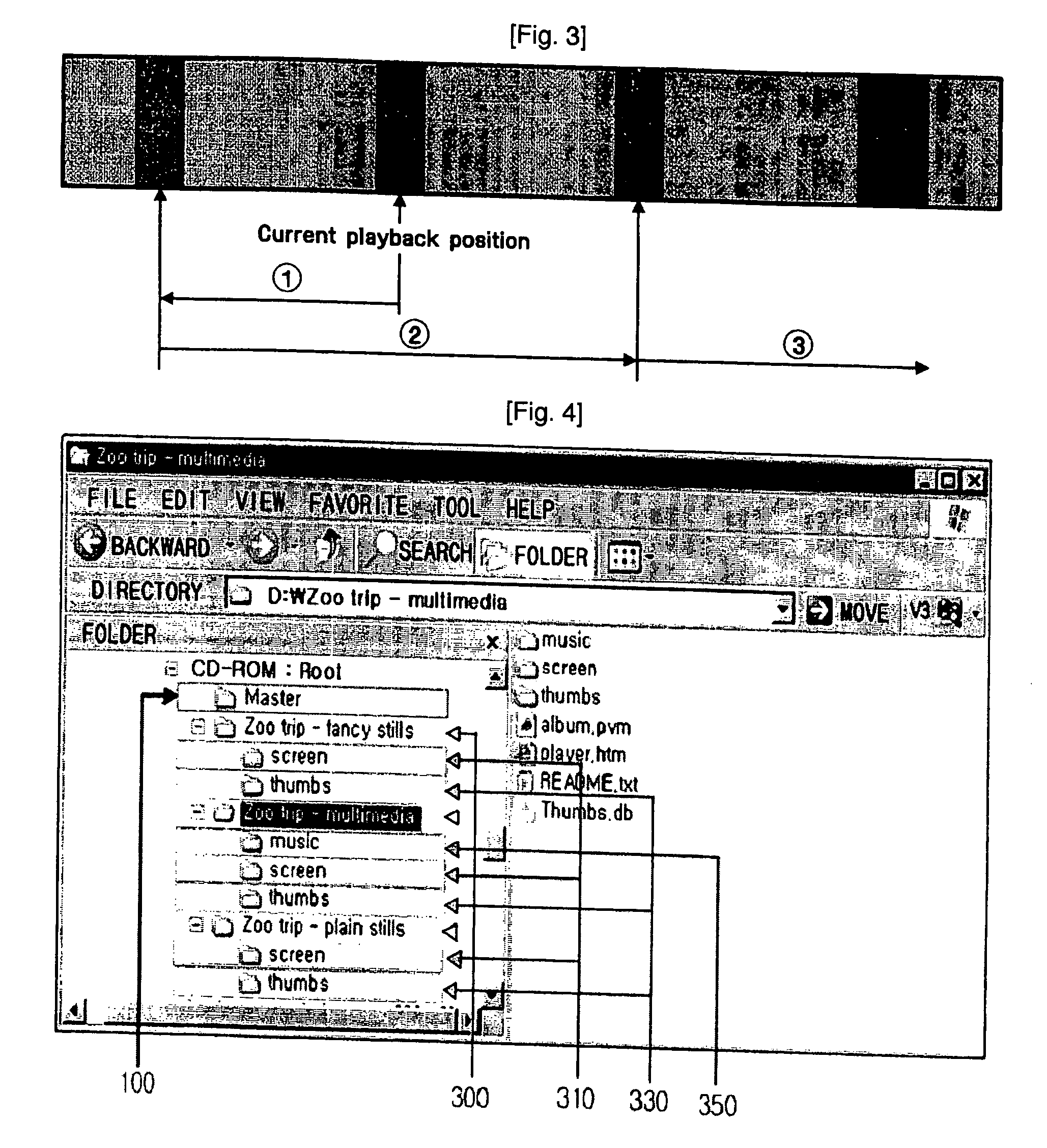 Method of efficiently managing multimedia content and storage medium storing therein multimedia content using the same