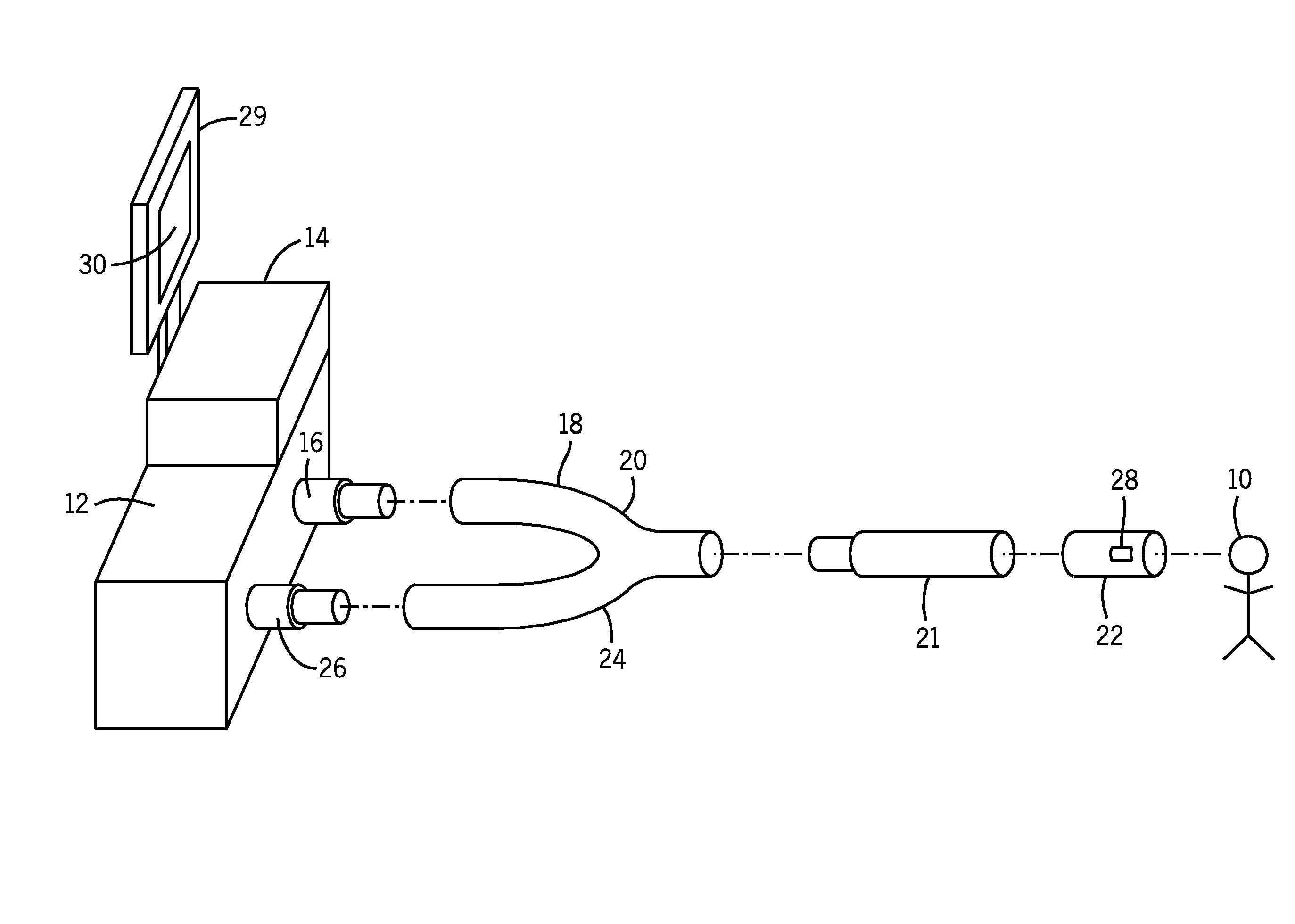 Device and method for graphical mechanical ventilator setup and control