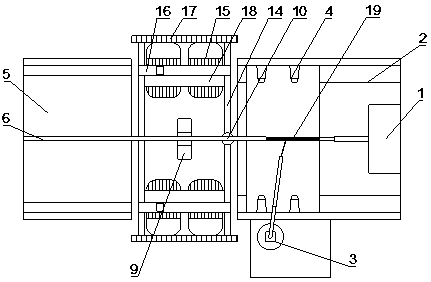 Grinding device for welding operation