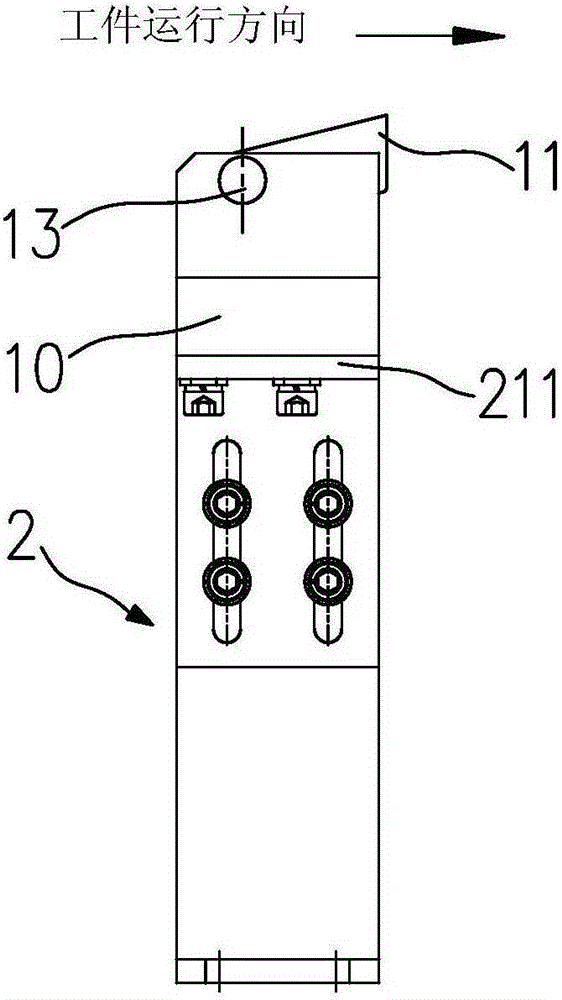 Non-return device for refrigerator compressor performance test equipment