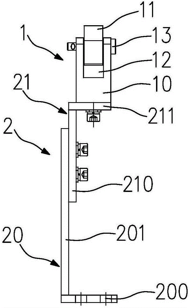 Non-return device for refrigerator compressor performance test equipment