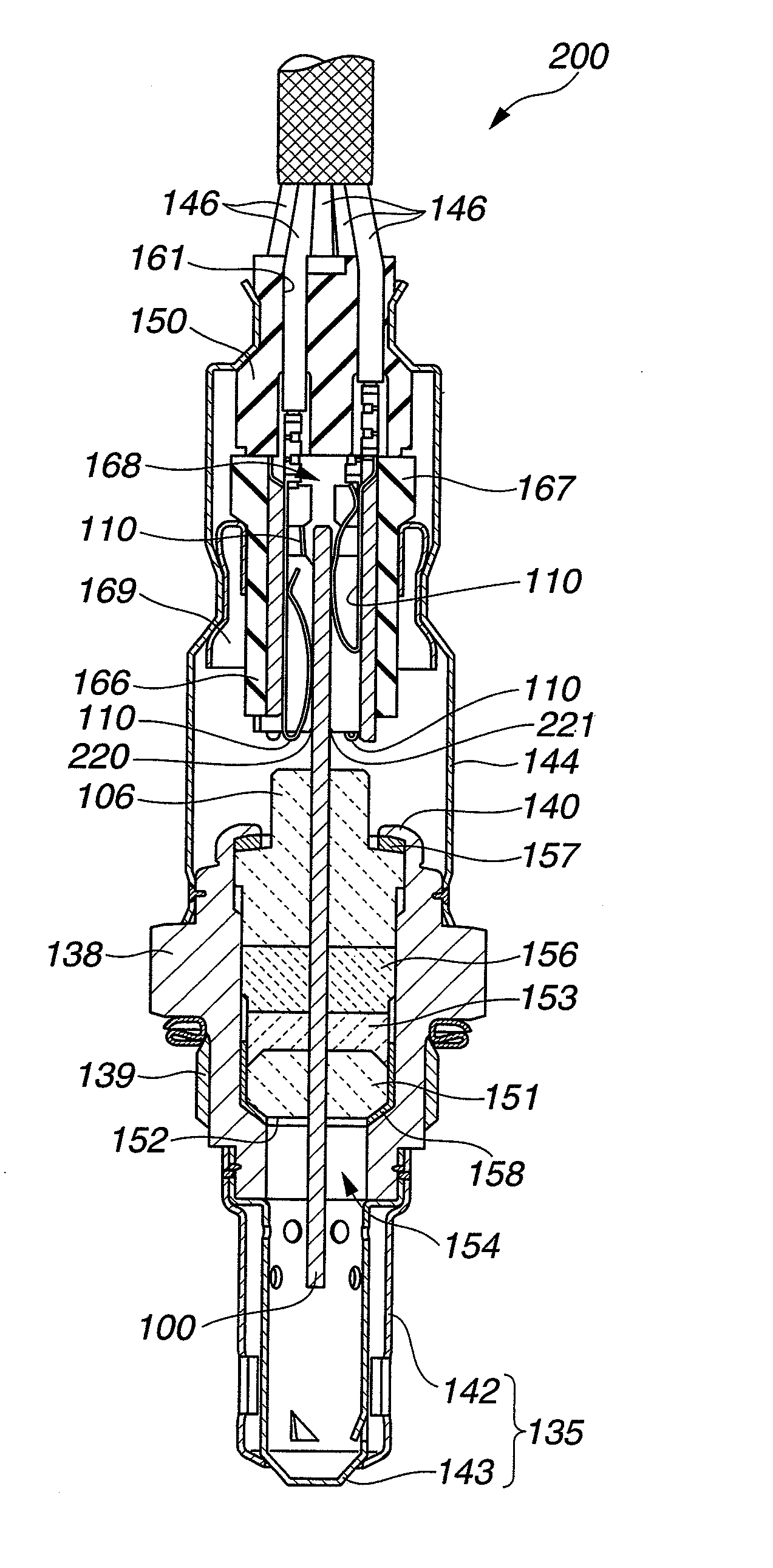 NOx SENSOR AND PRODUCTION METHOD THEREOF