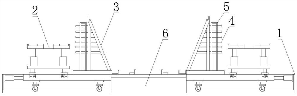 Shaping formwork for box girder reinforcement cage