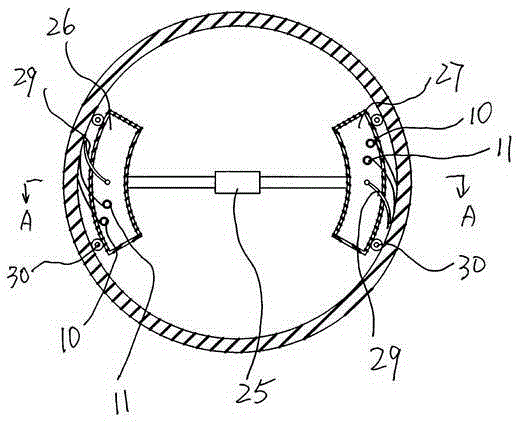 Glass fiber reinforced plastic chimney butt seam assembling and winding apparatus