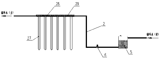 Cooling and heating combined dual-supply system combined with solar energy