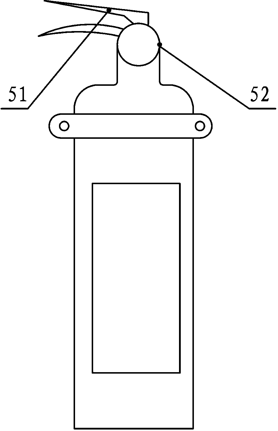 Automatic-pre-alarm automatic and manual integrated fire-extinguishing device