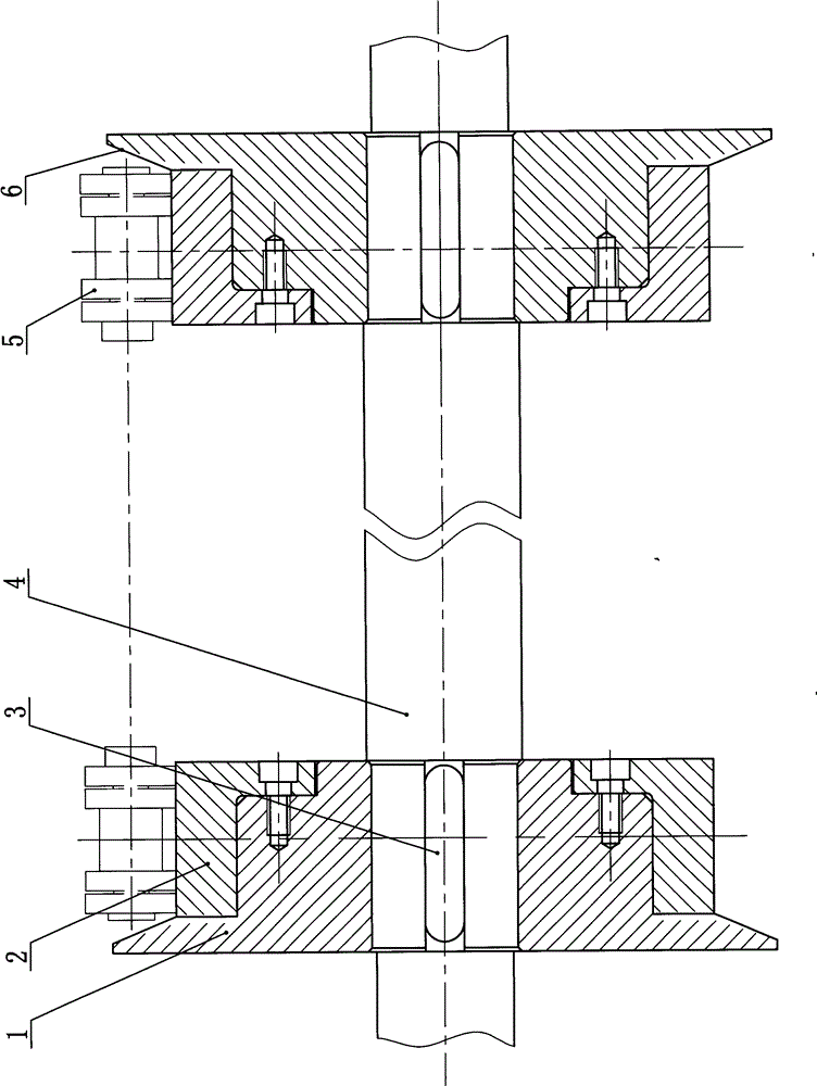 Chain supporting wheel and lower part bend wheel of shallow slot separator