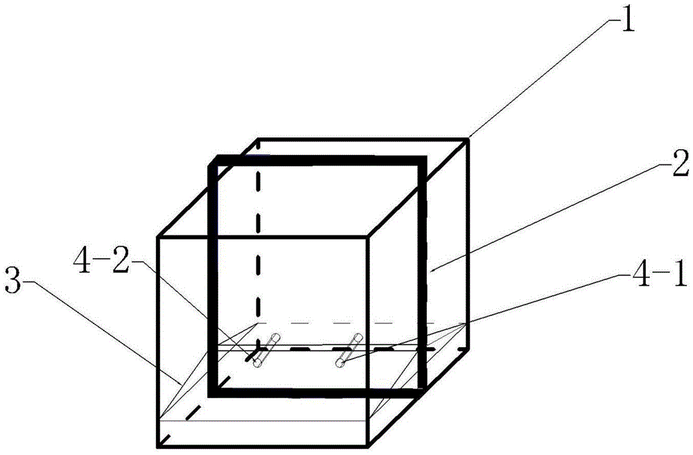 Concrete die aiming at single-face salt freezing experimental development