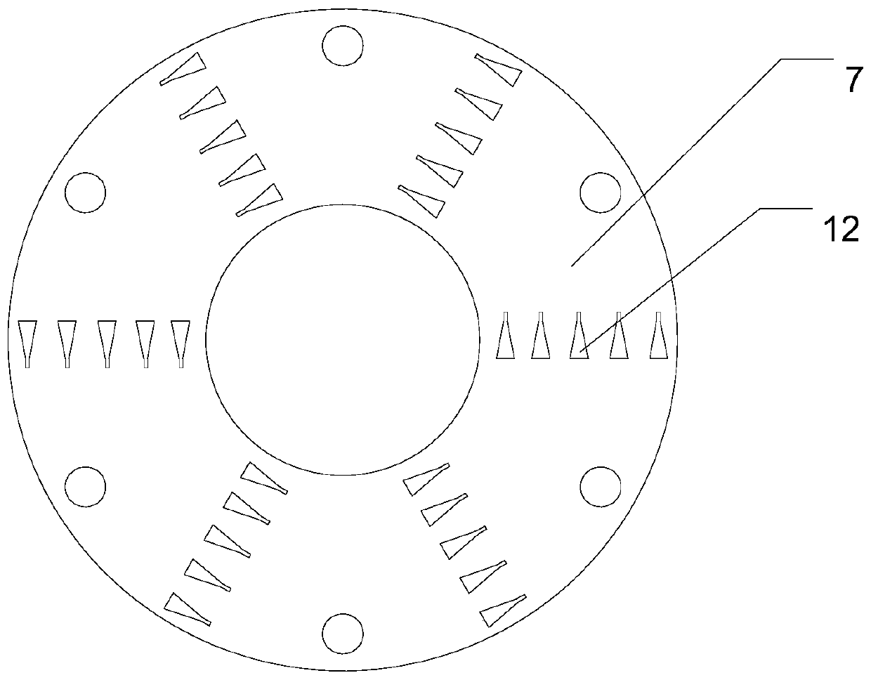 Liquid-phase mechanical stripper