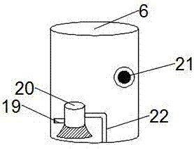 Uniform stirring equipment of seeds and pesticide