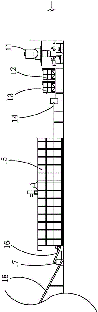 Bean vermicelli containing polygonatum sibiricum and production process thereof