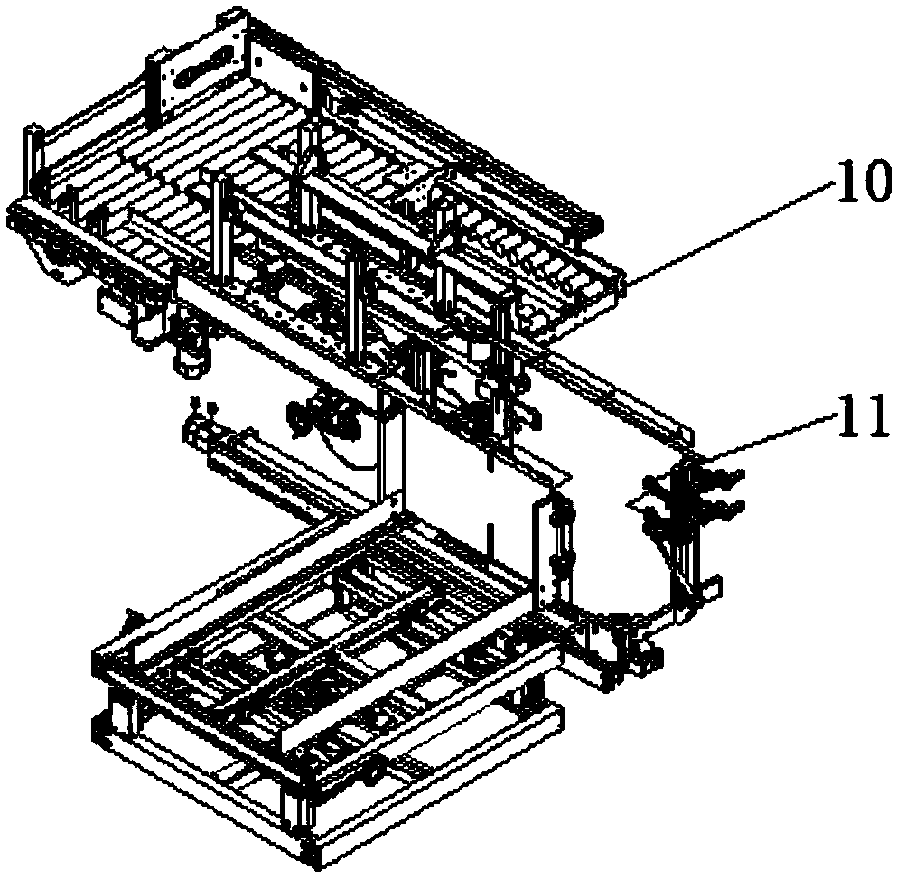 Full-automatic flexible support boxing system