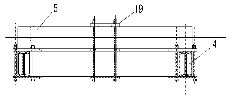 Self-climbing tower crane