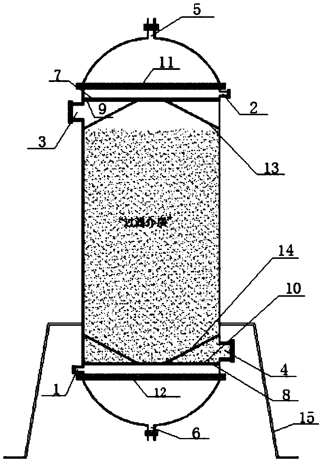 Method for treating high boron content terrestrial heat tail water