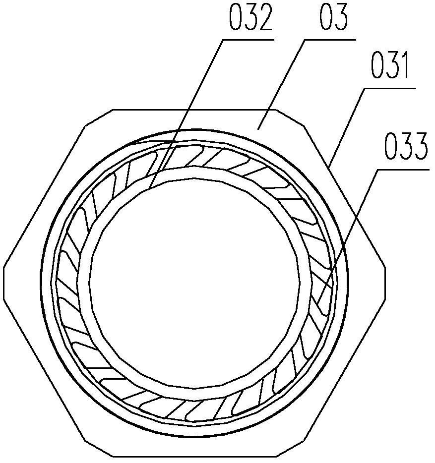 Cable fixing head