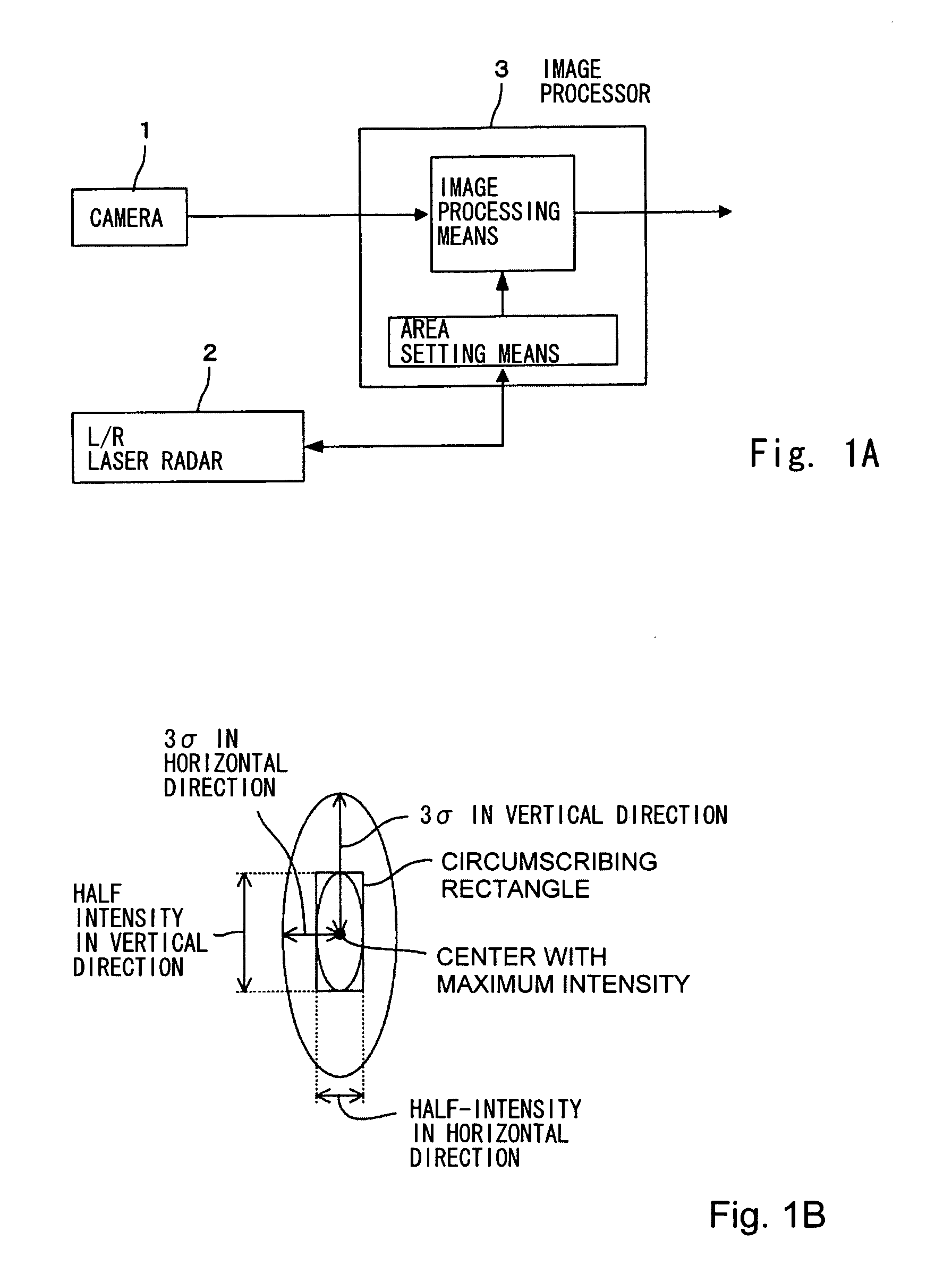 Image processing system for mounting to a vehicle