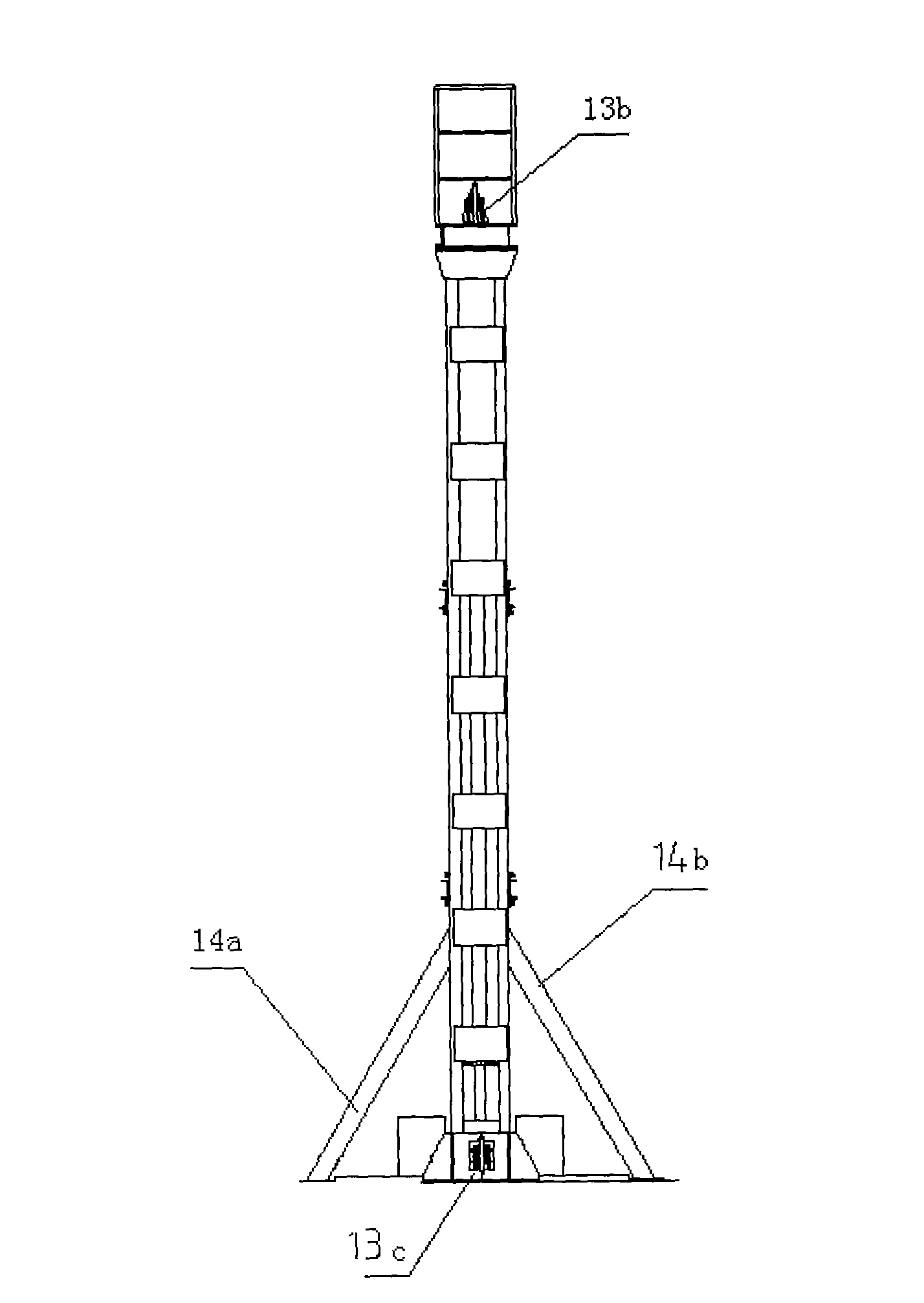 Drop hammer impact testing machine