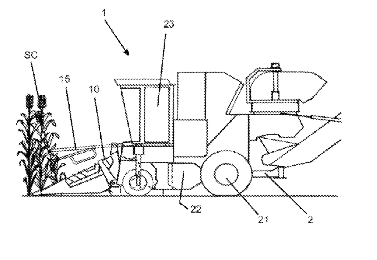 Method and system of operating an automotive harvester