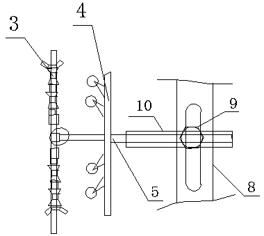 A glass fiber drawing bundle control system