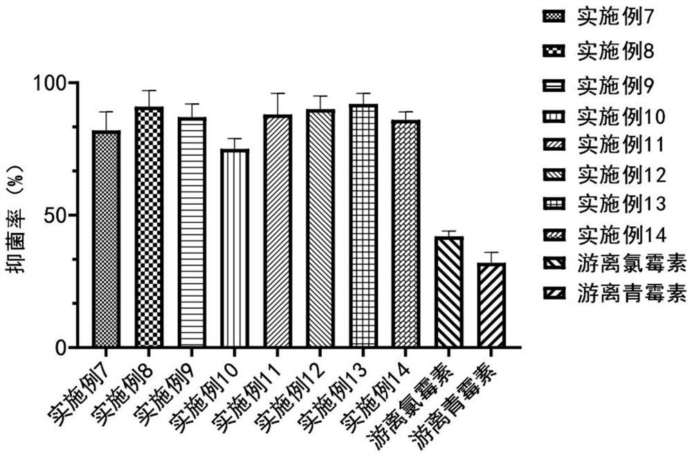 A kind of antibacterial auxiliary material with bacteria conditioning properties and its preparation method and application