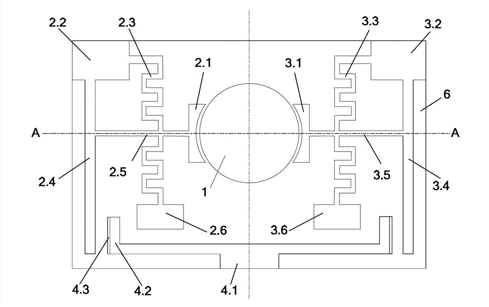 Micro-mechanical harmonic oscillator with adjustable gap between electrode and vibrating disk