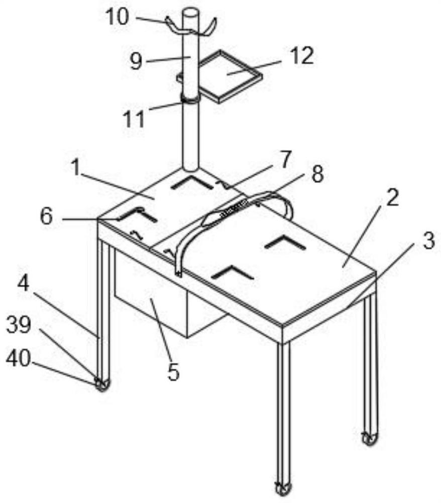 Animal experiment bed equipment with multiple fixed modes