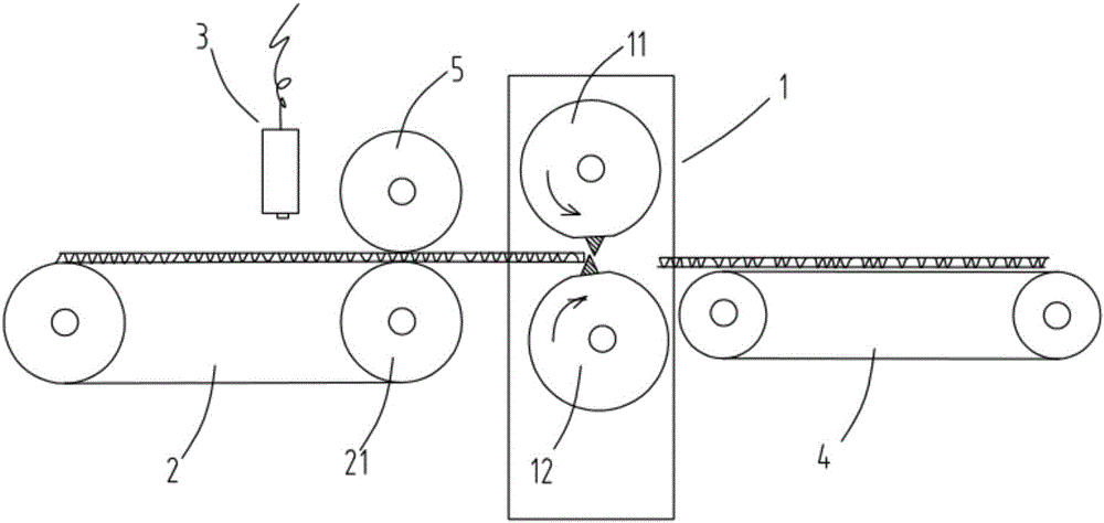 Paperboard cutting device