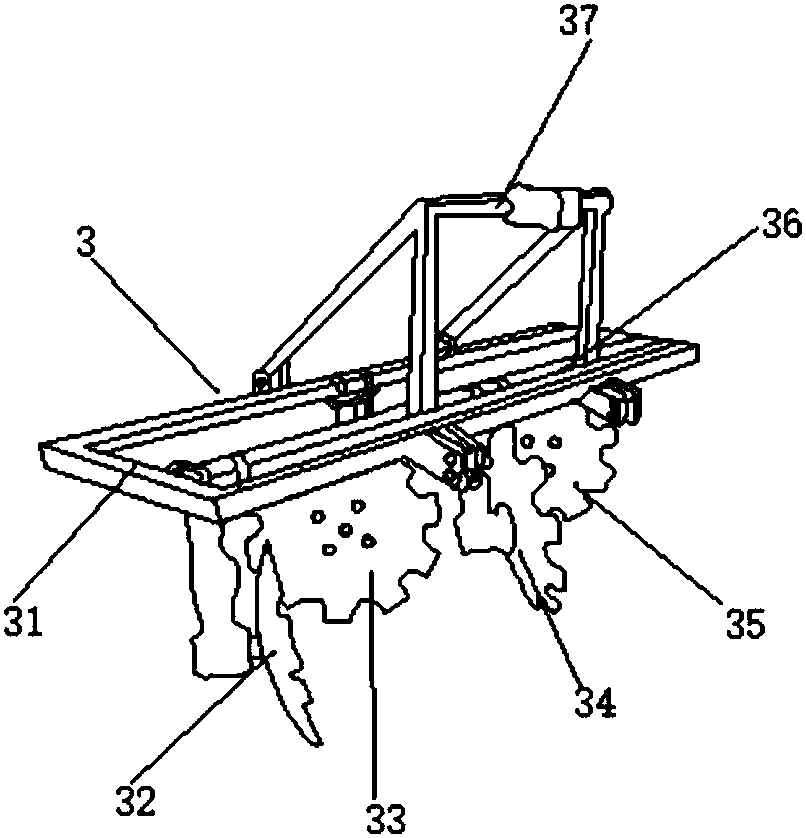 Soil-covering agricultural machine suitable for small land parcels and use method