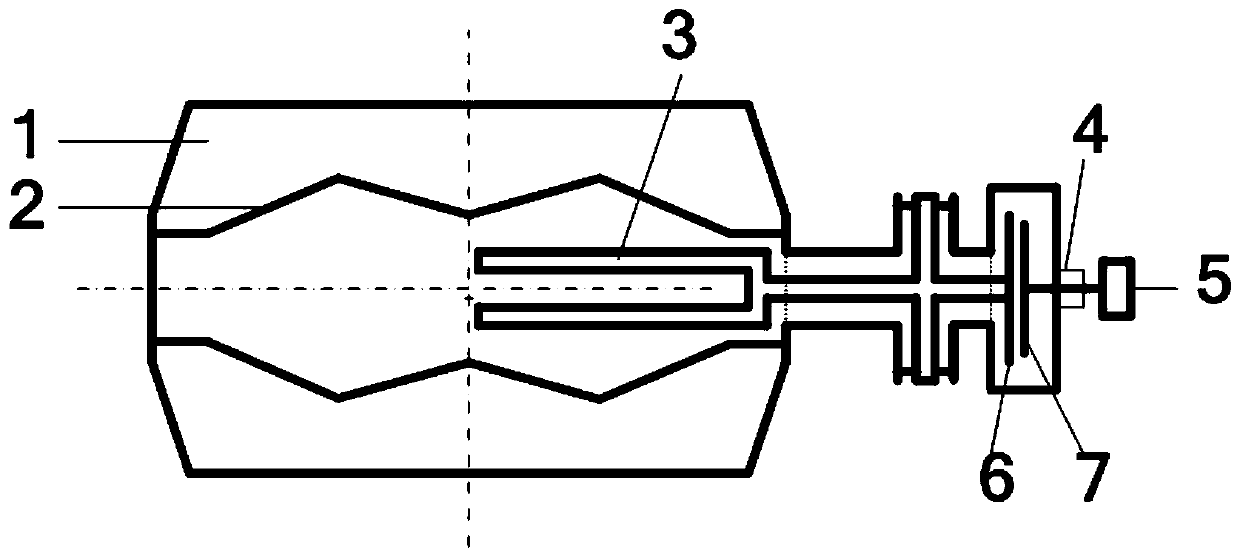 Matching method of strong magnetic field and high frequency frequency conversion in synchrocyclotron