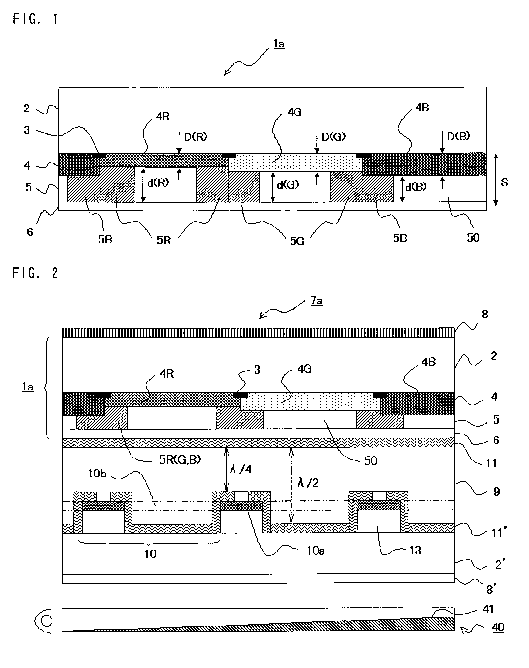 Color filter, semi-transmissive semi-reflective liquid-crystal display device, method for forming phase difference control layer, and method for manufacturing color filter