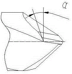 Hole machining drill bit and hole machining method suitable for carbon fiber composite materials