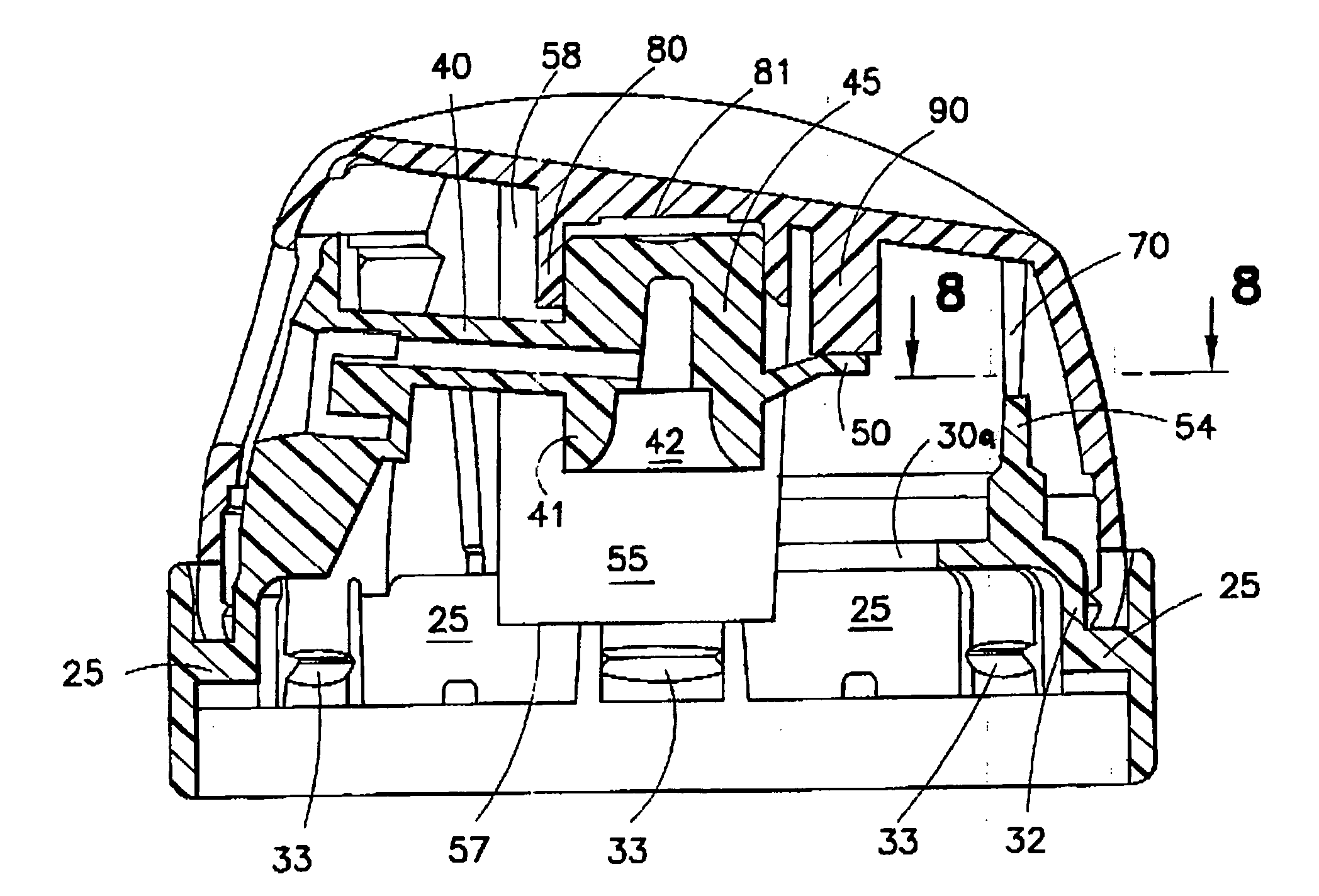 Locking aerosol dispenser