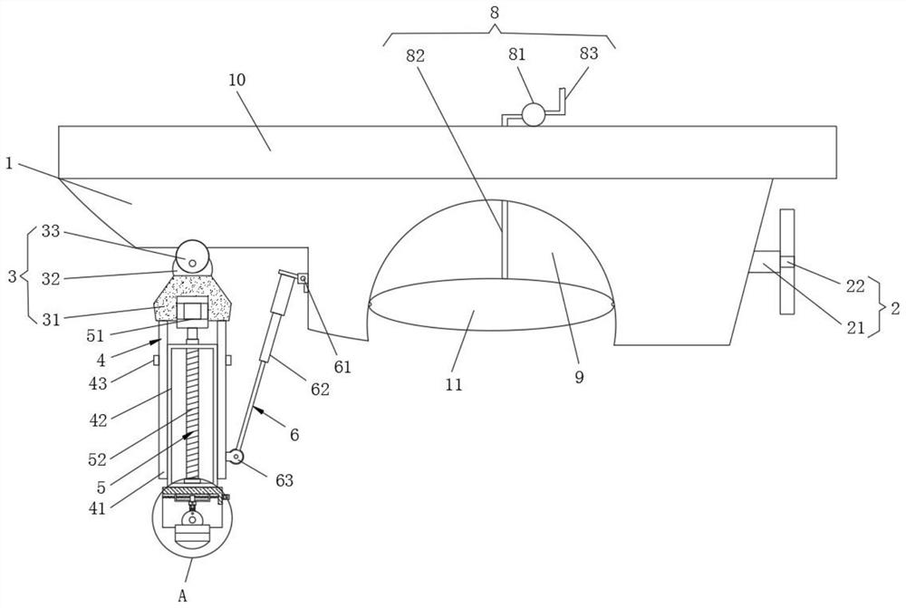 Underwater component detection equipment for roads and bridges in civil engineering and using method thereof