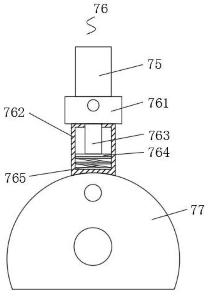 Underwater component detection equipment for roads and bridges in civil engineering and using method thereof