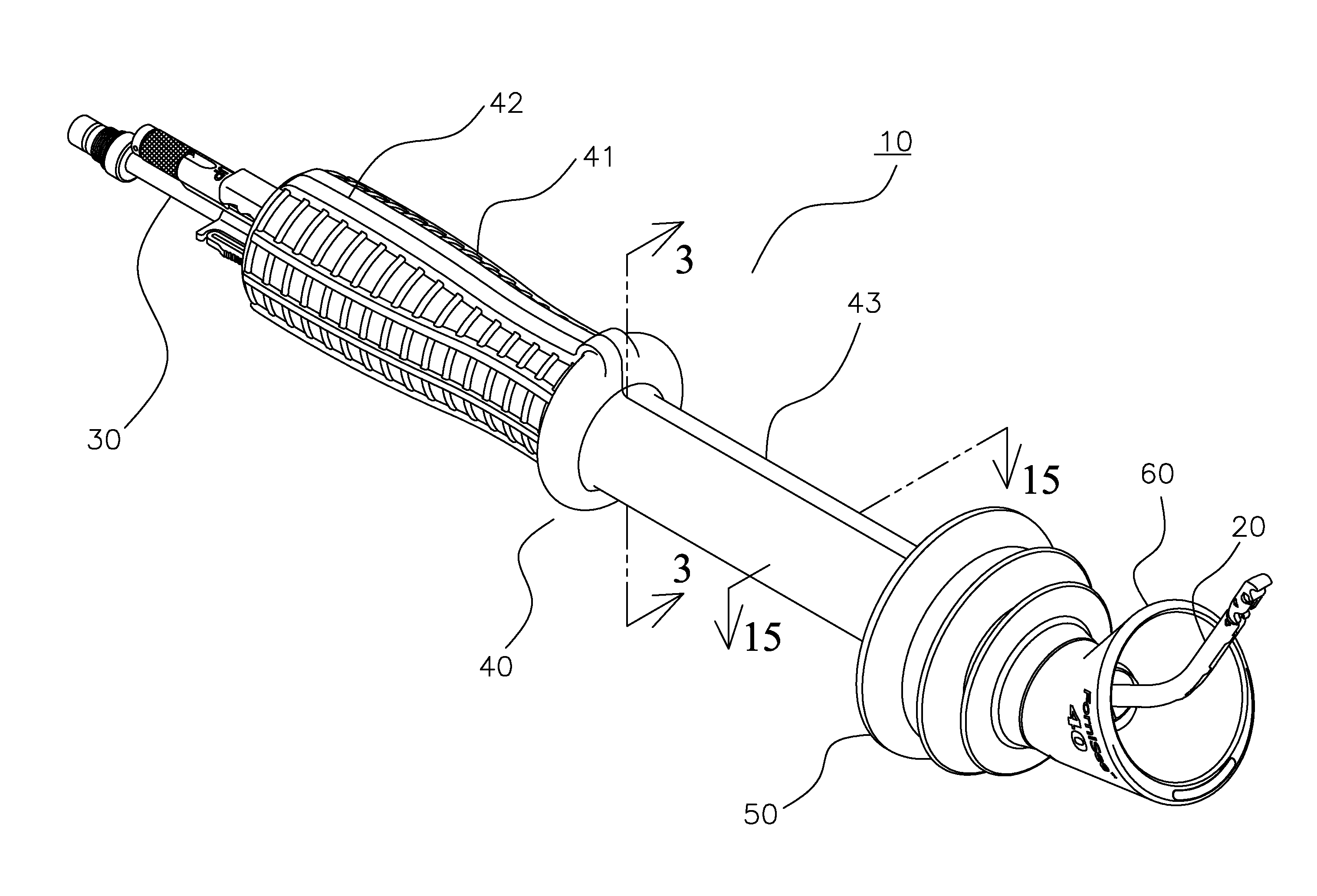 Ergonomic, lighted uterine manipulator with cautery