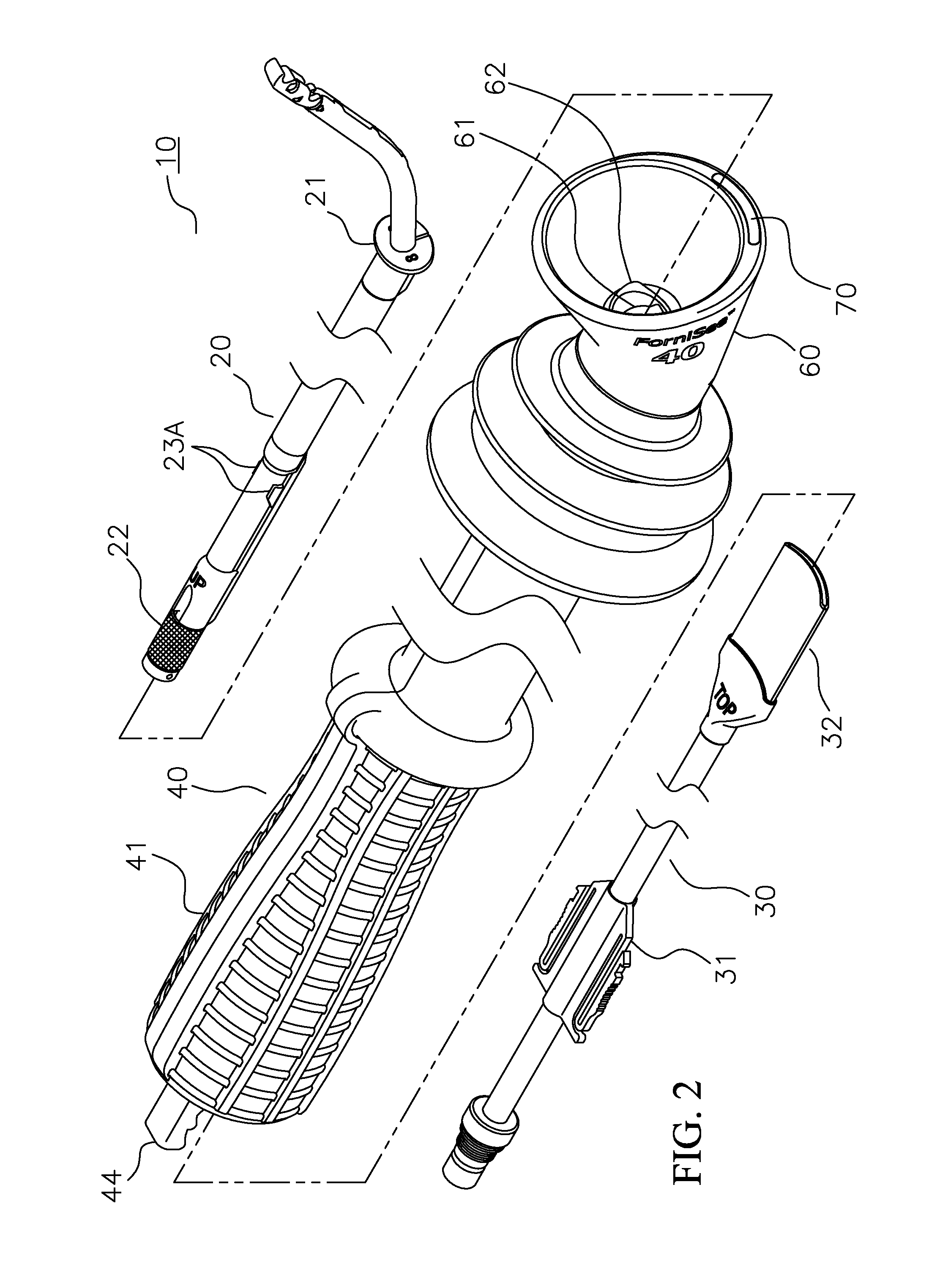 Ergonomic, lighted uterine manipulator with cautery