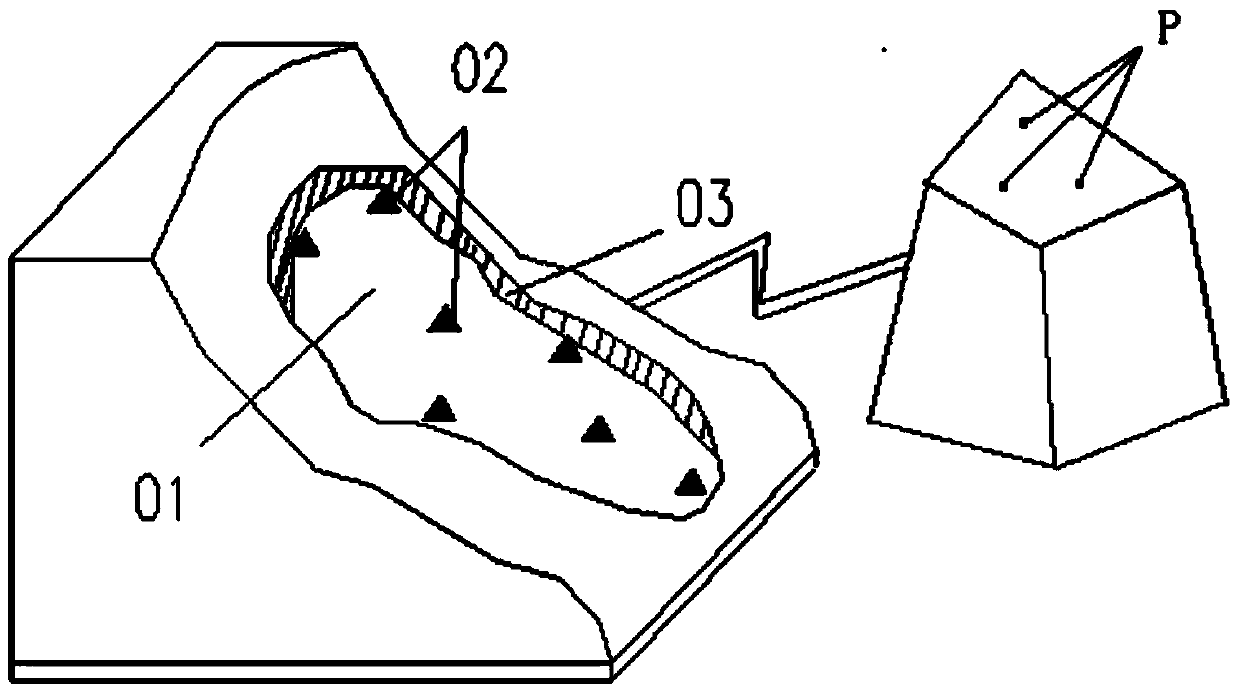 Method for determining stability of reservoir bank slope based on reservoir water level and displacement