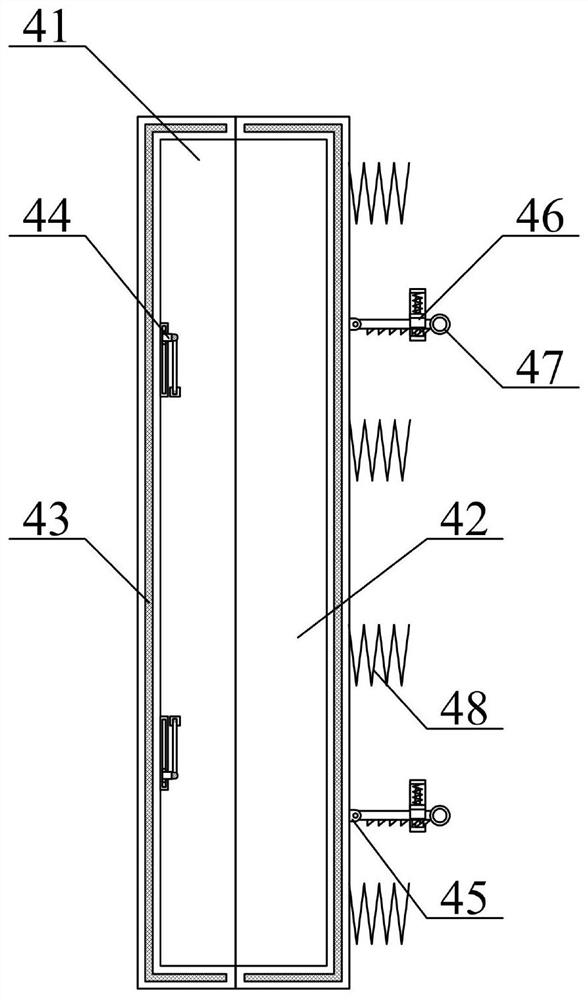 Air outlet device for heat storage type electric heater