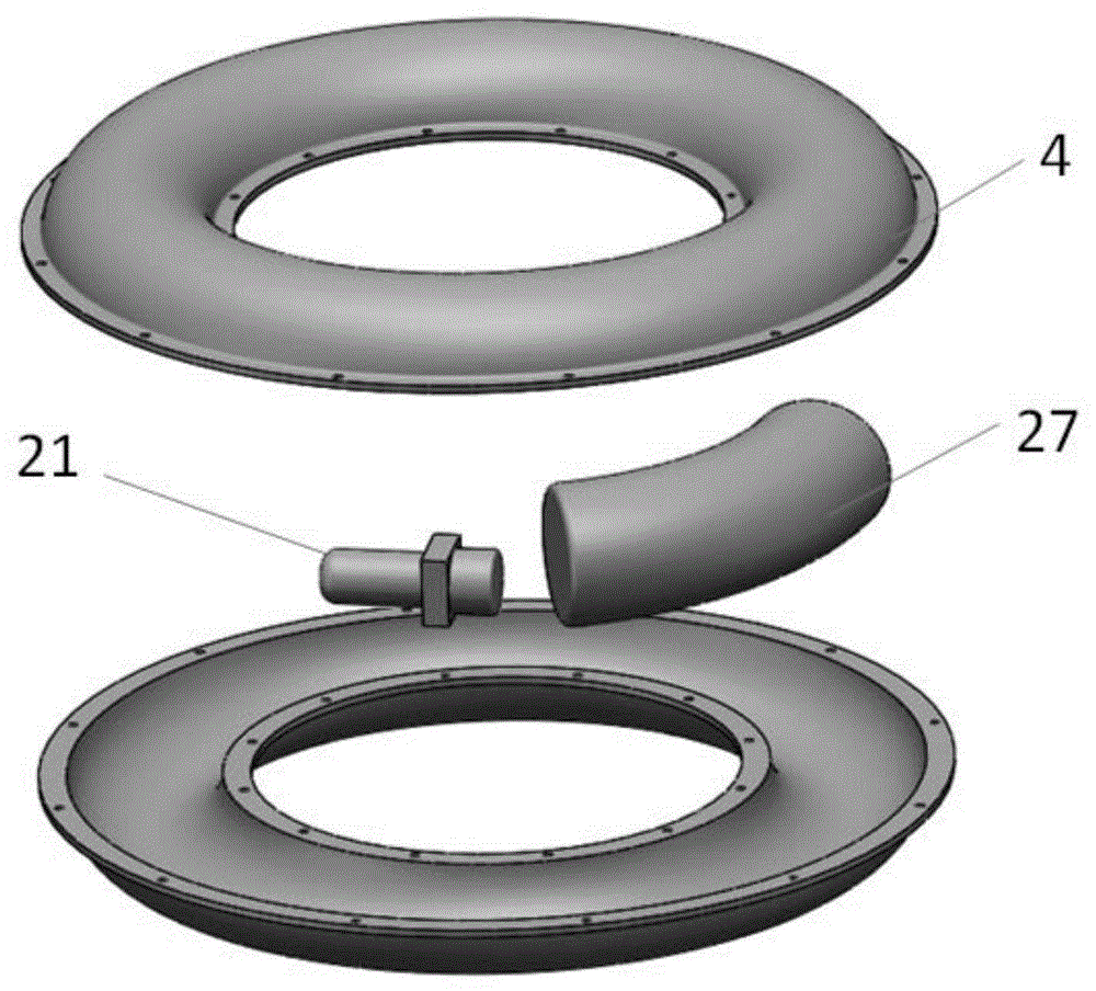 Circular-disc-shaped underwater glider and working method thereof