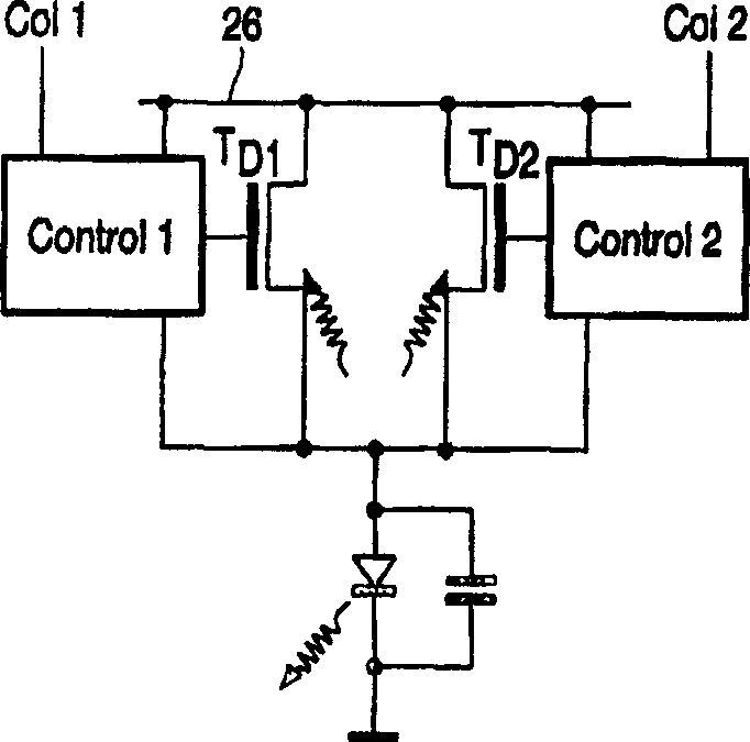 Active matrix electroluminescent display devices